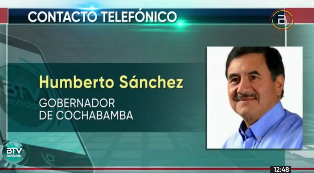 Gobernador de Cochabamba destaca cumplimiento de la cuarentena rígida departamental que rige este domingo