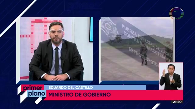Ministro de Gobierno ratifica que se hará respetar la soberanía del país