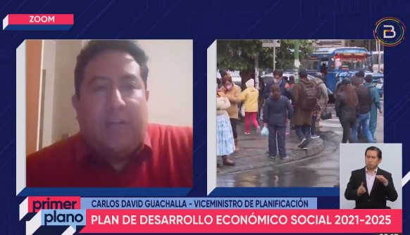 Viceministro Guachalla: Plan de Desarrollo tiene legitimidad porque recopila propuestas de cumbres de reactivación económica y productiva
