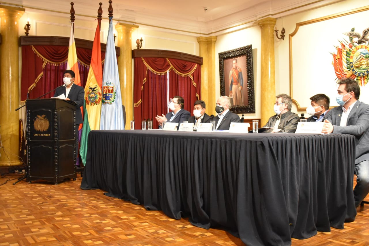 Gobierno presenta el Proyecto Hidrovía Ichilo – Mamoré en Cochabamba