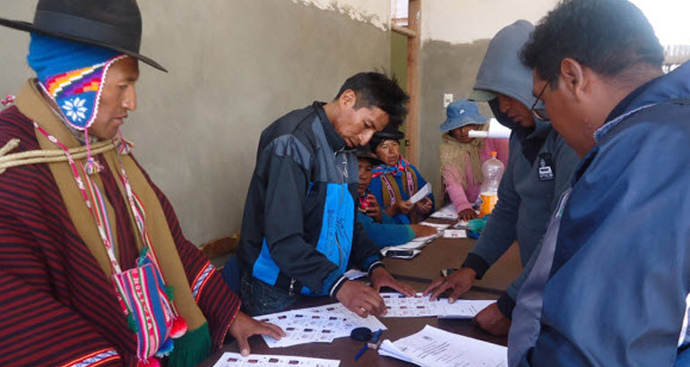 La Paz irá a segunda vuelta por primera vez en la historia para elegir gobernador