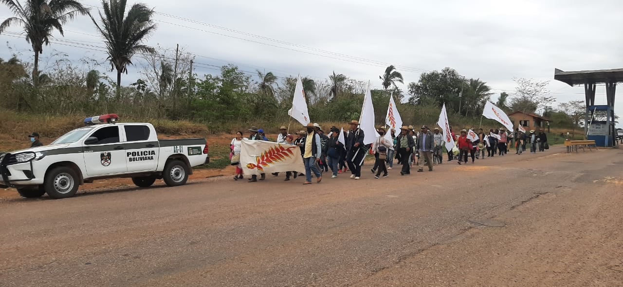 Viceministro invita a marchistas a presentar sus demandas para incluirlas en las mesas de diálogo con la Cidob