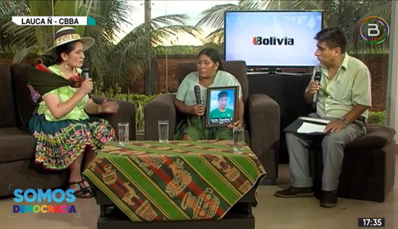 Viuda de la Masacre de Sacaba: “Voy a caminar hasta el último día pidiendo justicia por la vida de mi esposo”