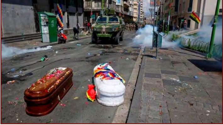 Familiares de los 38 muertos en el régimen de Áñez piden justicia al enviado de la ONU