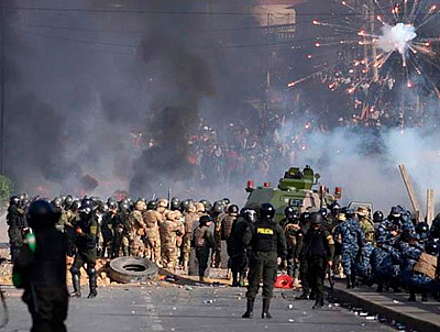 El préstamo de agentes químicos, revelado por Lizárraga, no es legal y tiene carácter de injerencia según Gustavo Torrico
