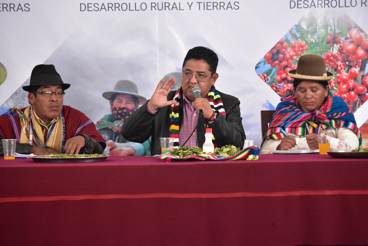 Gobierno socializa inversión de Bs 2.500 millones para el desarrollo agropecuario del país