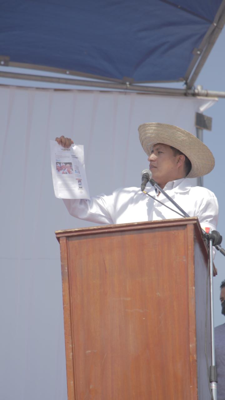 Ministro recuerda a Camacho su compromiso de inmunizar contra el COVID a todo Santa Cruz hasta septiembre