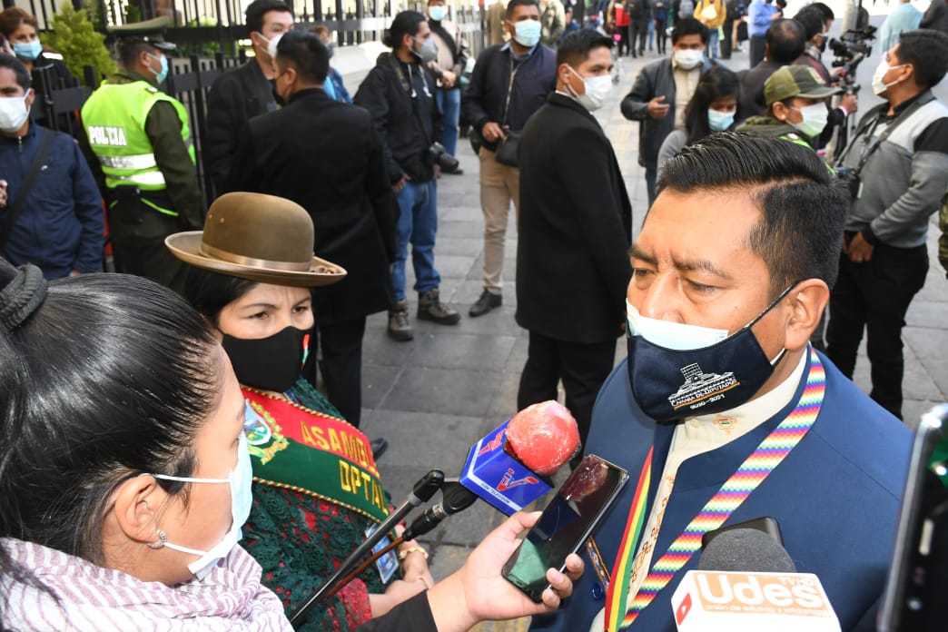Presidente de Diputados califica como doble moral la actitud de Luis Almagro respecto a las masacres de Senkata y Sacaba