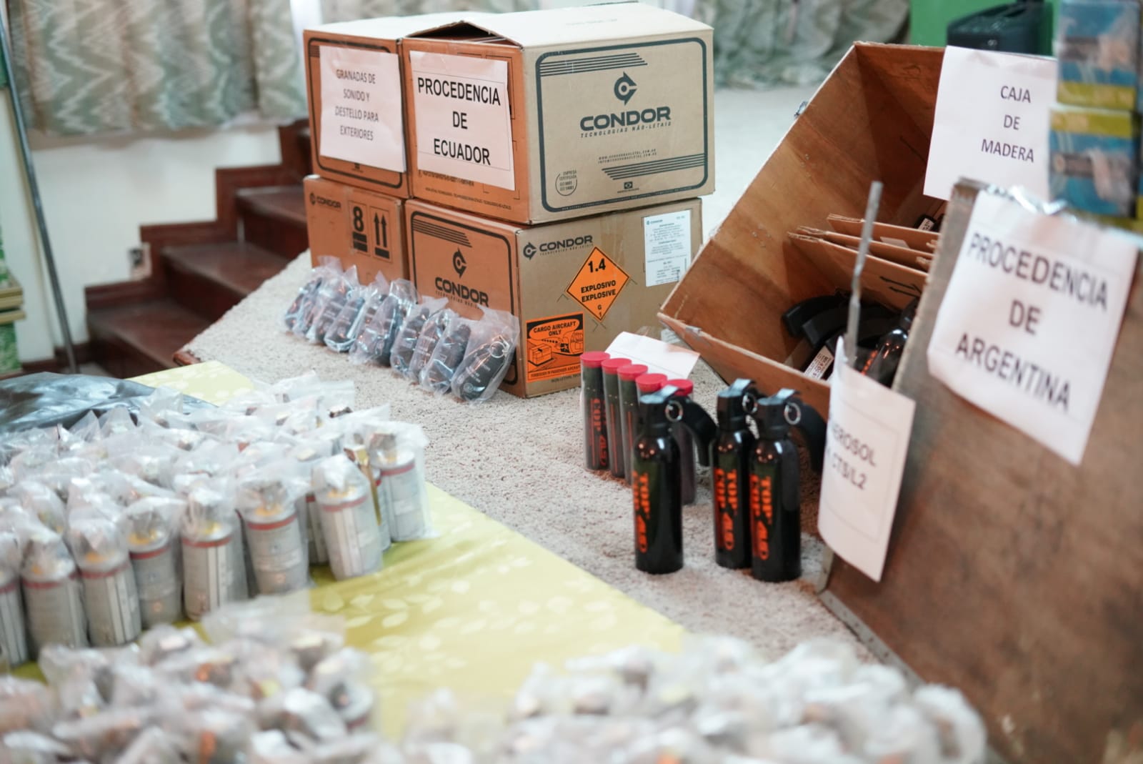 Excomandantes de la Policía y Fuerzas Armadas podrían recibir una sanción de 15 a 20 años de cárcel por delito de tráfico de armas