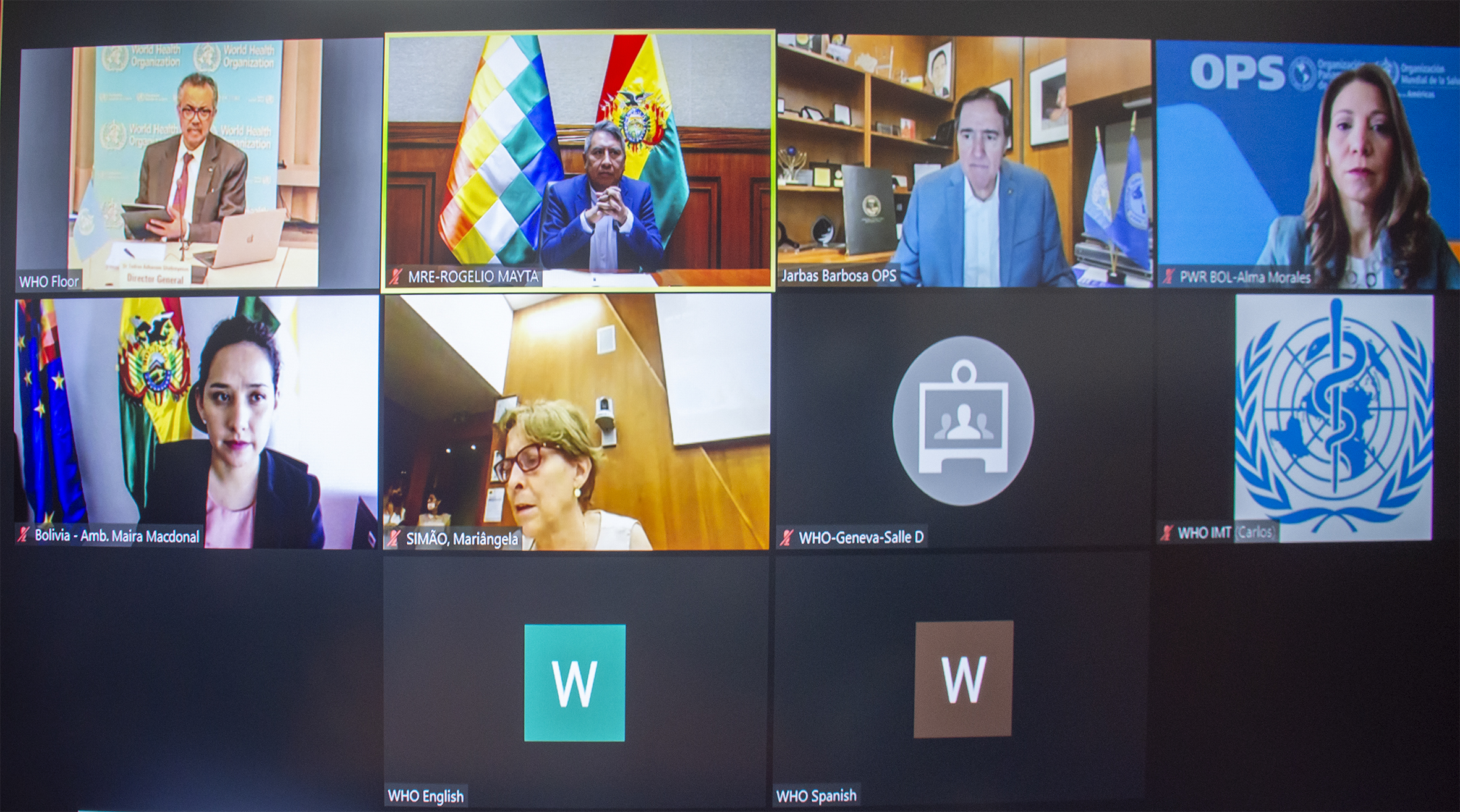 Canciller pide que OMS participe en reunión del ADPIC y “alce la voz” para liberación de patentes de vacunas contra el COVID-19