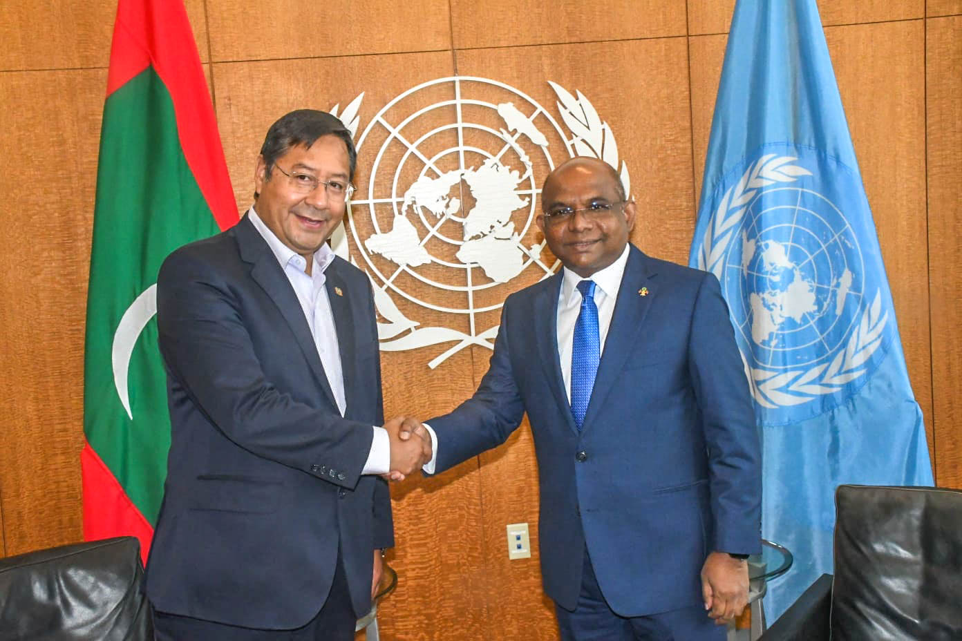 Presidente y titular de la Asamblea de la ONU coinciden en importancia de acceso a vacunas anticovid y aplicación de agenda de desarrollo 2030