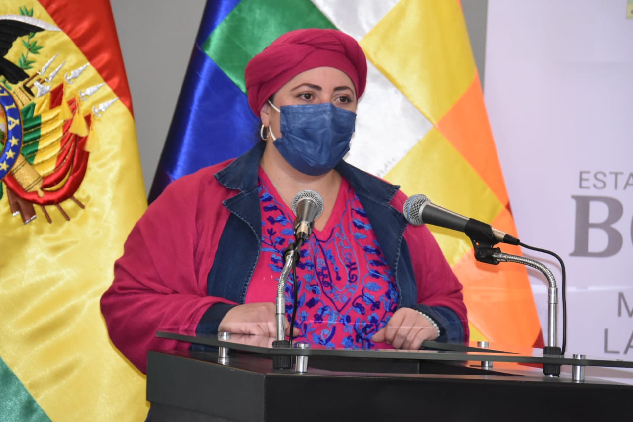 Ministra de la Presidencia resalta rol de El Alto en la recuperación de la democracia y la construcción plurinacional