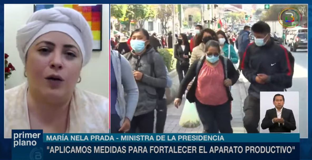 Ministra: Reactivación económica se traduce en mayor inversión y fuentes de empleo