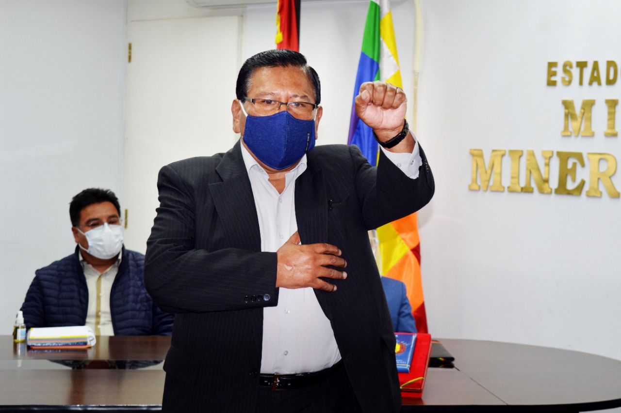 Posesionan al Presidente Ejecutivo de la Comibol