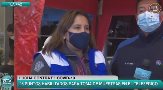 Tomarán pruebas de antígeno nasal el sábado y el domingo en las estaciones de “Mi teleférico” de La Paz