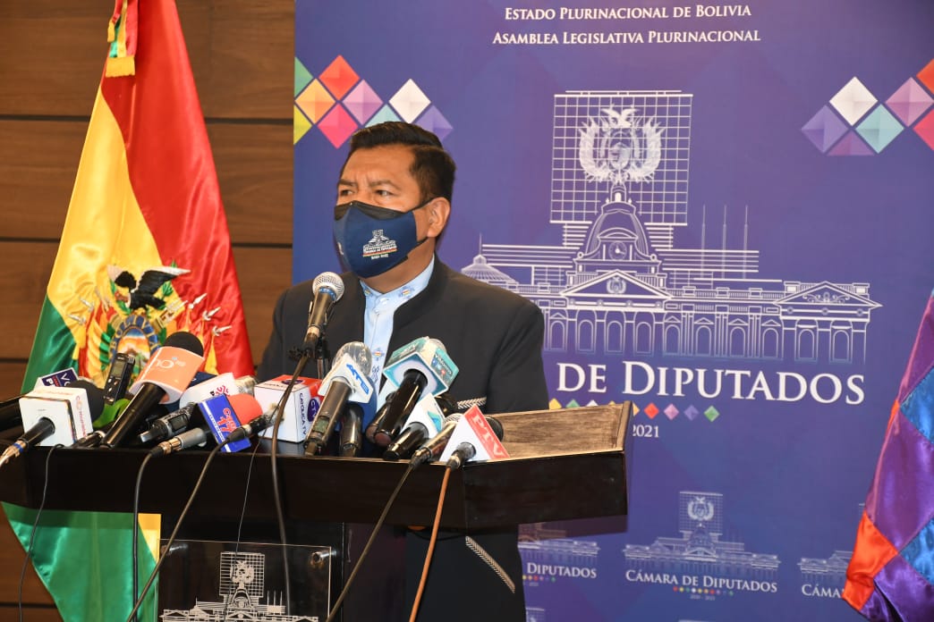 Presidente de Diputados espera que oposición cumpla su compromiso con la justicia y apruebe juicio de responsabilidades contra Áñez