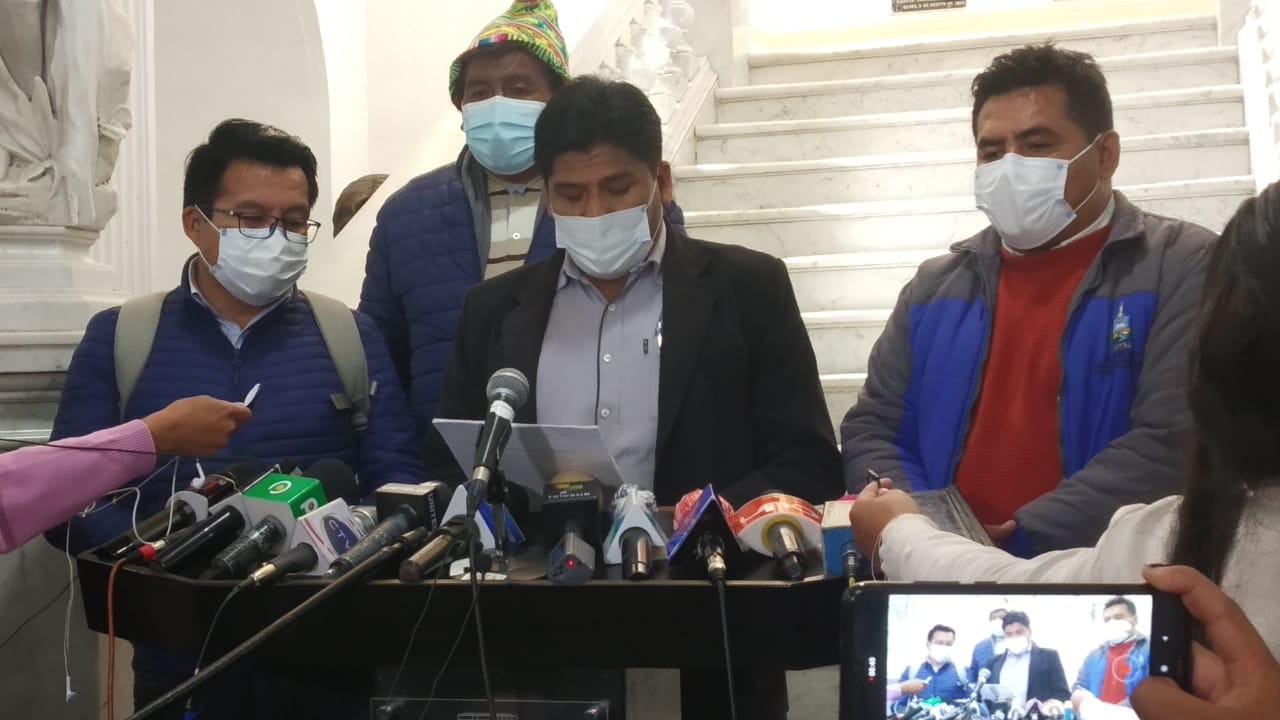 Diputados presentan proposición acusatoria en contra de Áñez por las masacres de Senkata y Sacaba