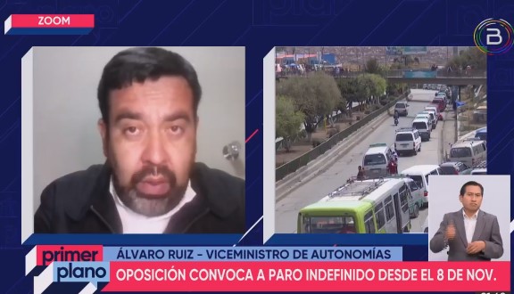Viceministro afirma que paro contra el plan de desarrollo es político y busca detener el crecimiento económico