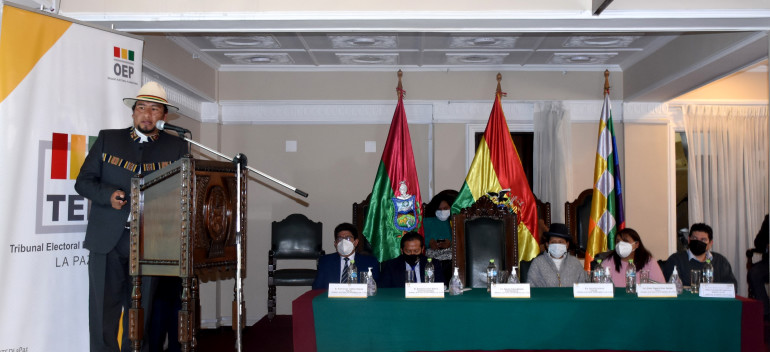 TED y Serecí La Paz presentaron su rendición pública de cuentas 2021 y su plan de trabajo 2022