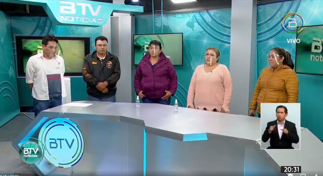 Delegación de Riberalta llega a La Paz y denuncia que régimen de Áñez los encarceló por exigir alimentos