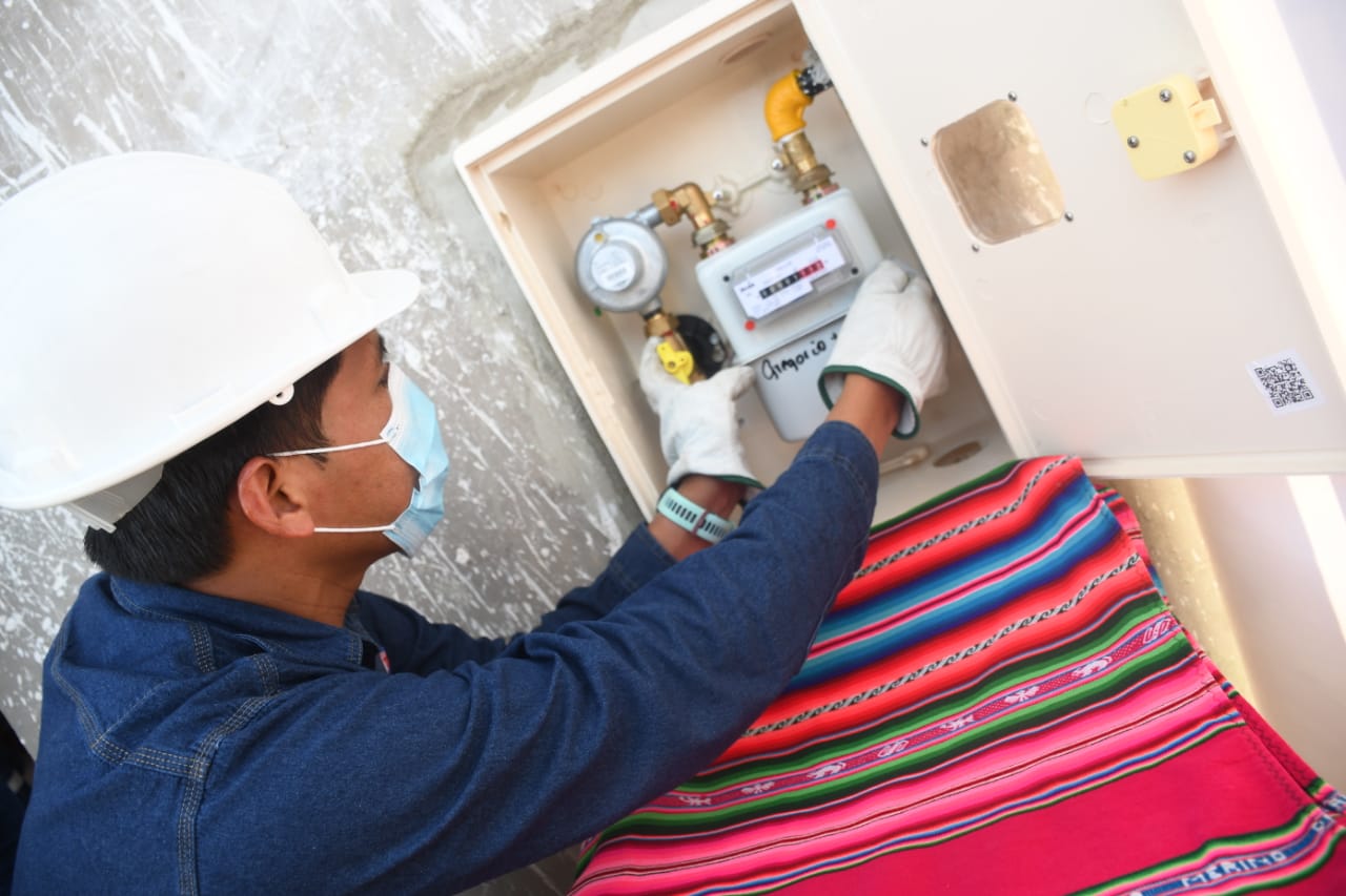 Sacaba recibe red de gas construida con Bs 23,9 millones para beneficio de más de 10.000 personas