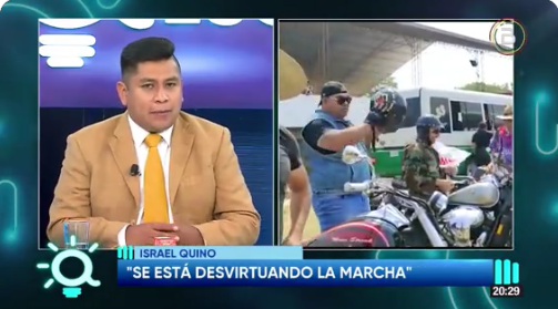 Advierten que presencia de actores políticos deslegitima marcha indígena