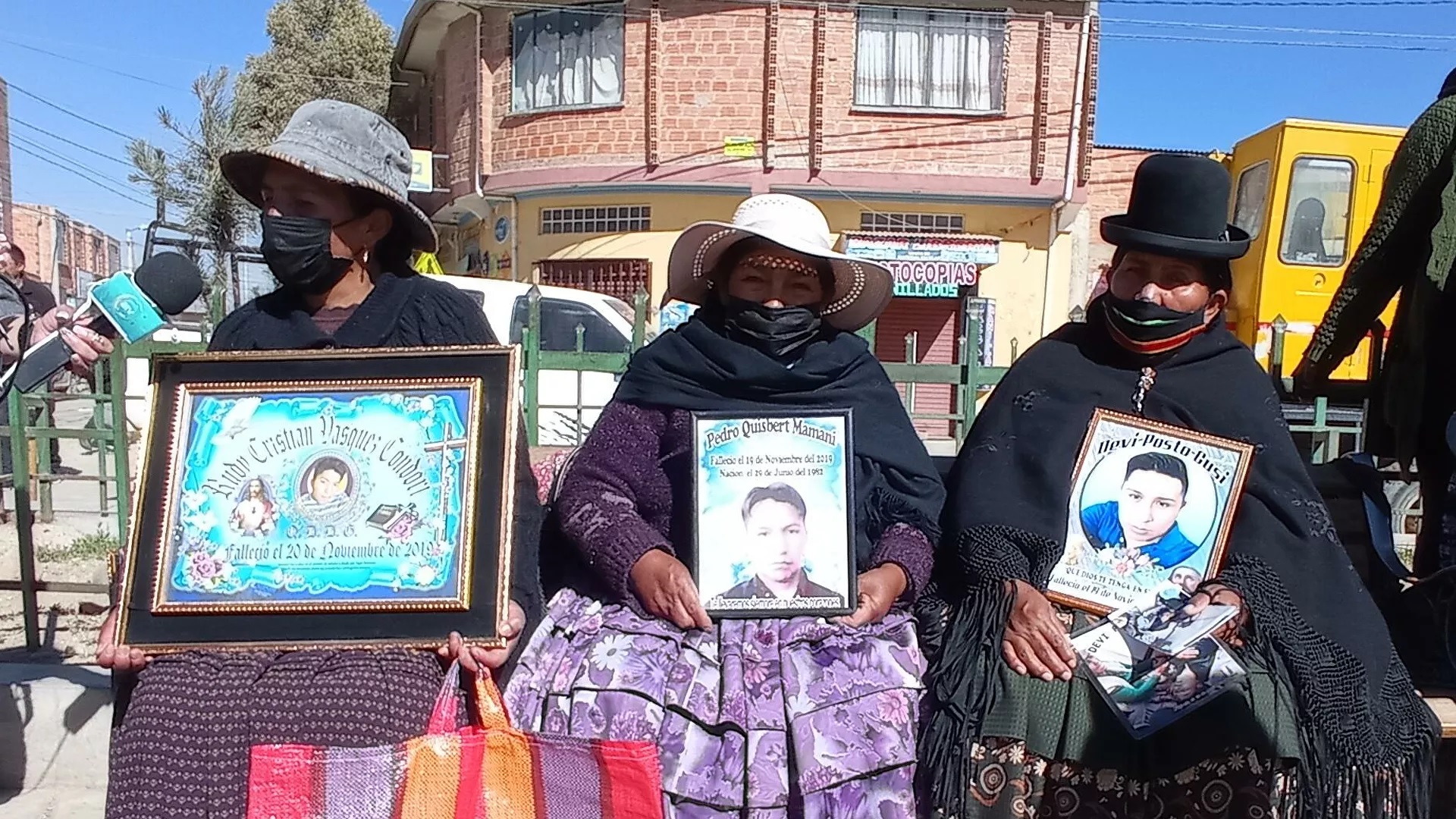 Víctimas de la masacre de Senkata, entre llanto y dolor, exigen justicia a dos años de los hechos luctuosos