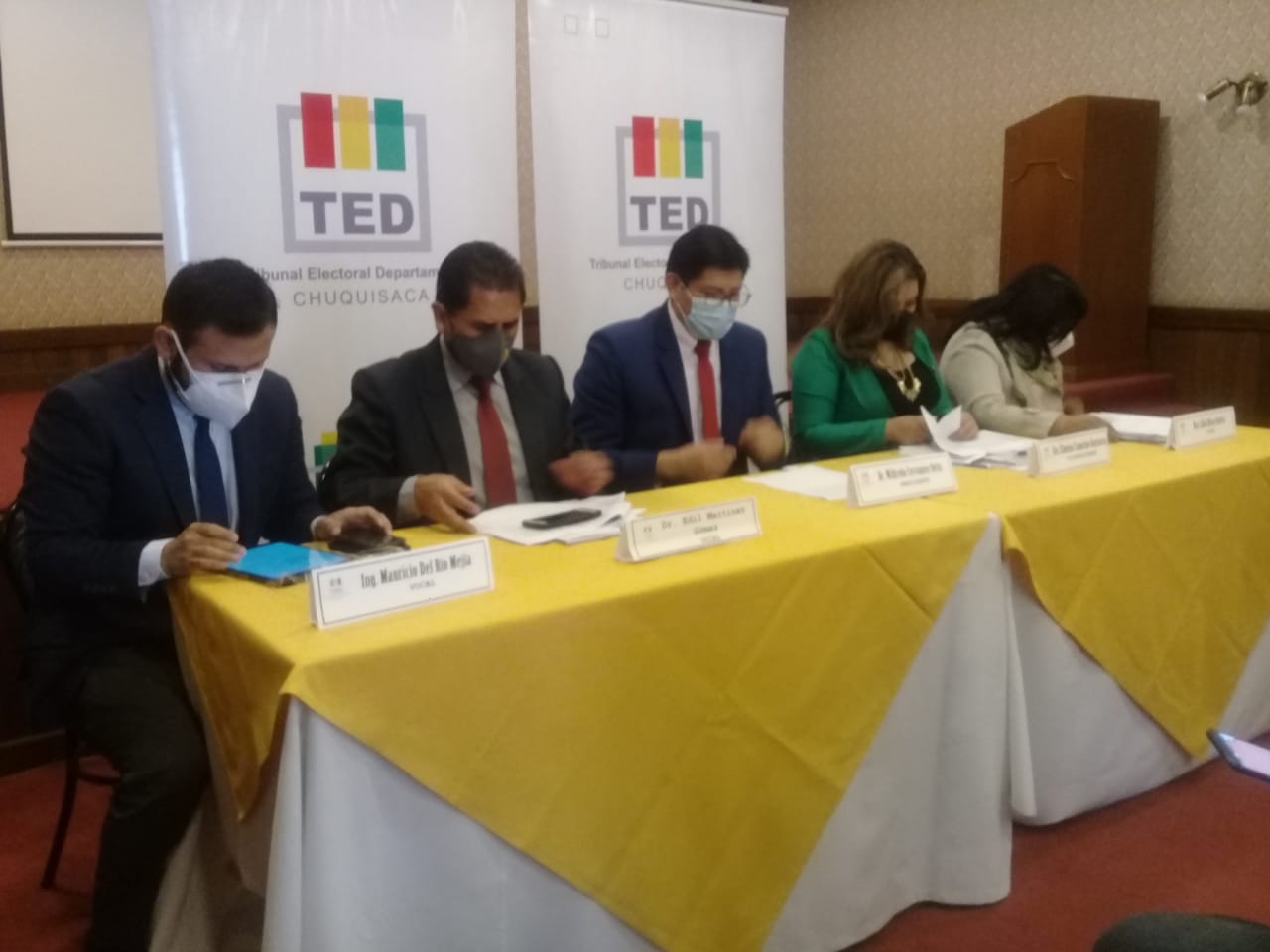 TED de Chuquisaca insta a inhabilitados en el Padrón Electoral resolver su situación hasta el viernes