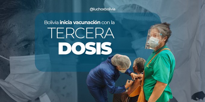 Presidente saluda inicio de aplicación de tercera dosis de vacunas contra el COVID-19 en cinco departamentos