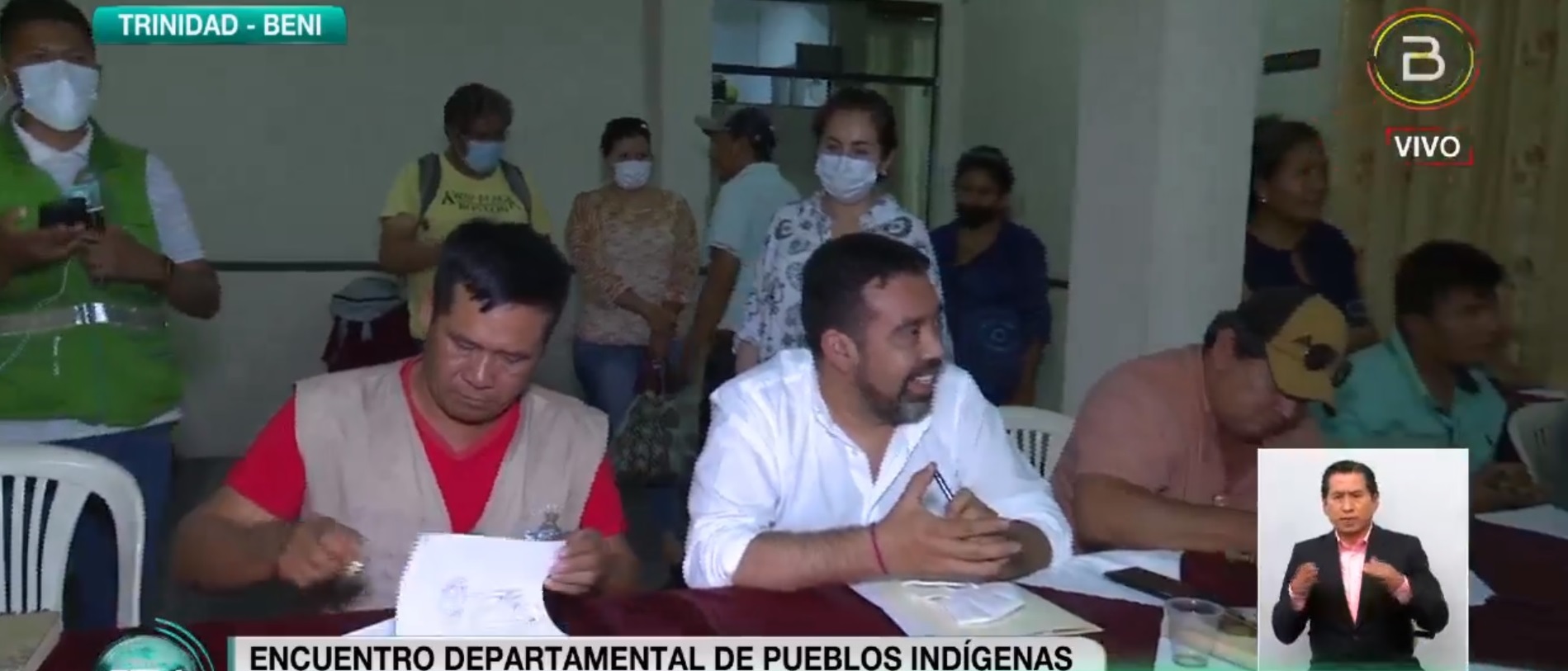 Viceministerio y dirigentes legítimos de los pueblos indígenas de Beni, conforman mesas de trabajo con agenda de desarrollo