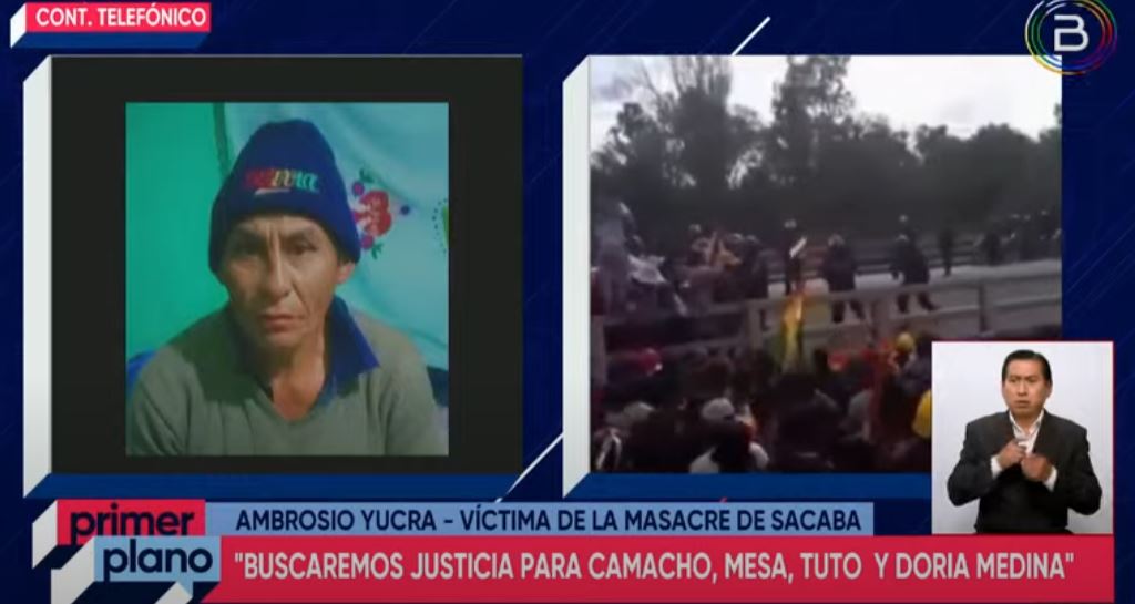 Víctima de masacre: Camacho, Mesa, Tuto, Albarracín y Samuel, deberían estar encarcelados por impulsar el golpe