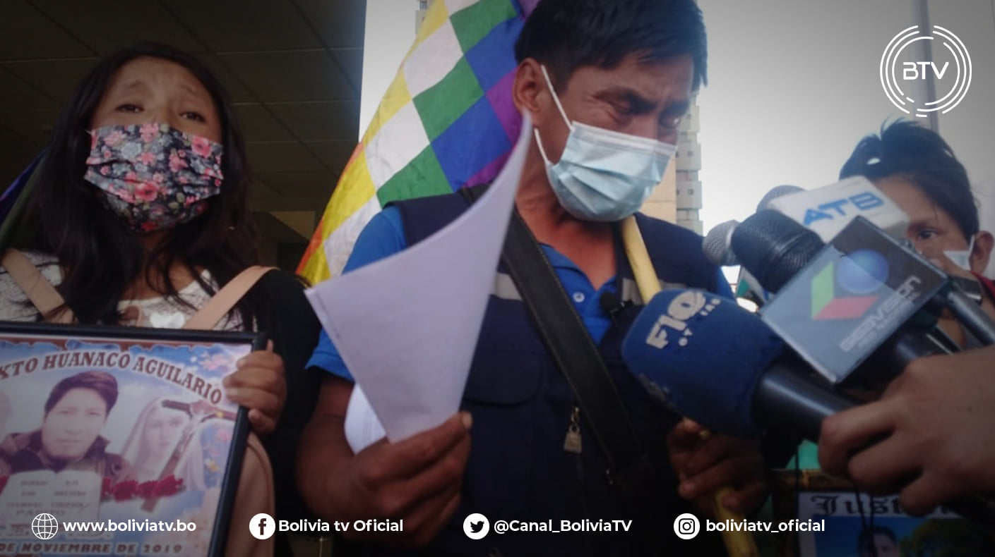 Víctimas de Sacaba y Senkata repudian a Carvajal, opositores y élite católica por encubrir a autores del Decreto de la muerte