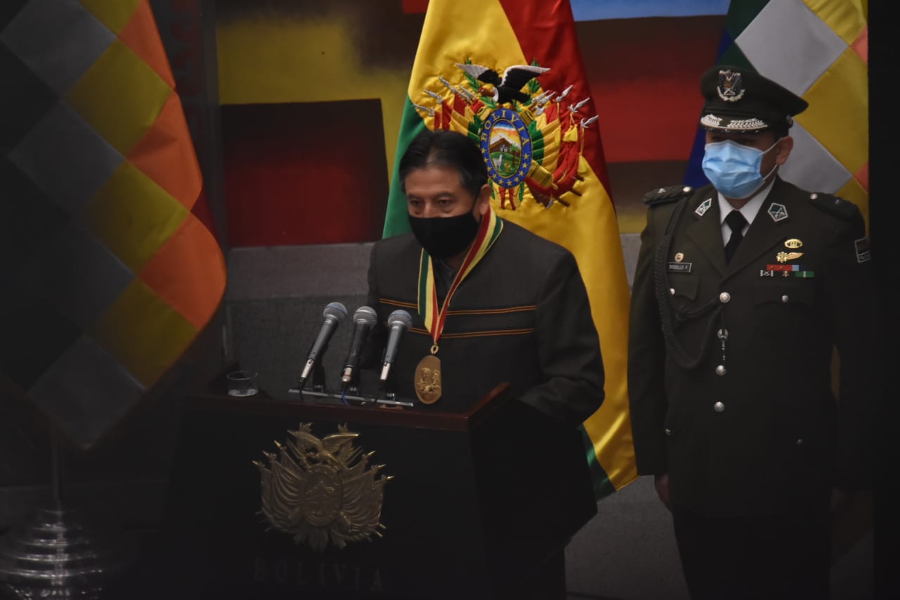 Choquehuanca destaca el Estado Plurinacional como patrimonio de lucha de los bolivianos y llama a la unidad