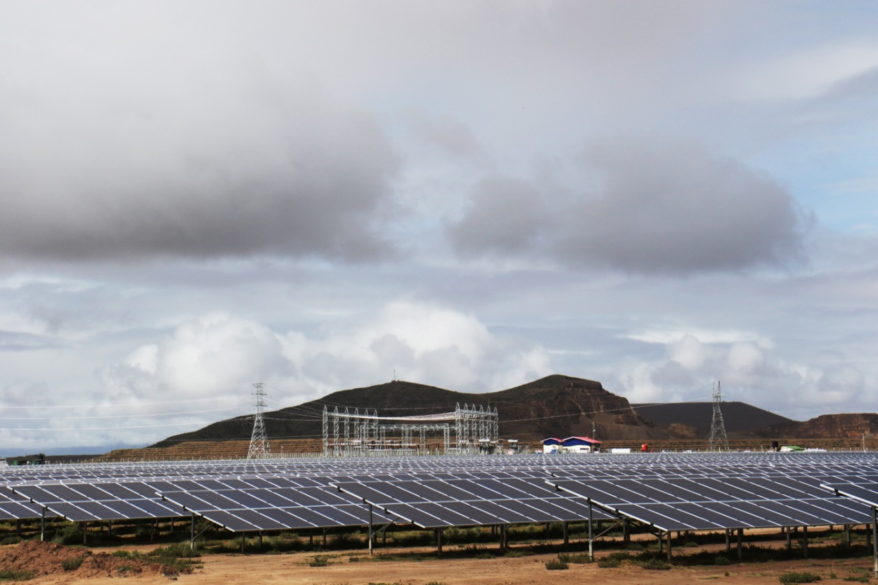 ENDE: Segunda fase de subestación y planta solar fotovoltaica de Oruro está prácticamente concluida