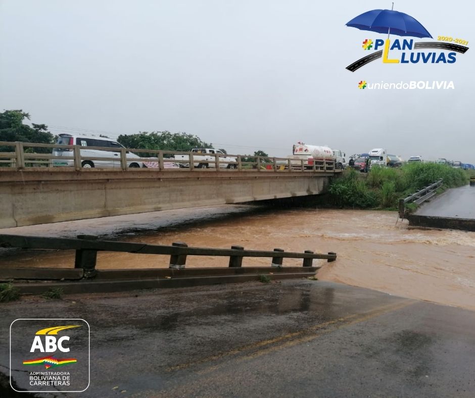 La ABC habilita paso alternativo tras pérdida total de plataforma en la carretera Santa Cruz-Cochabamba