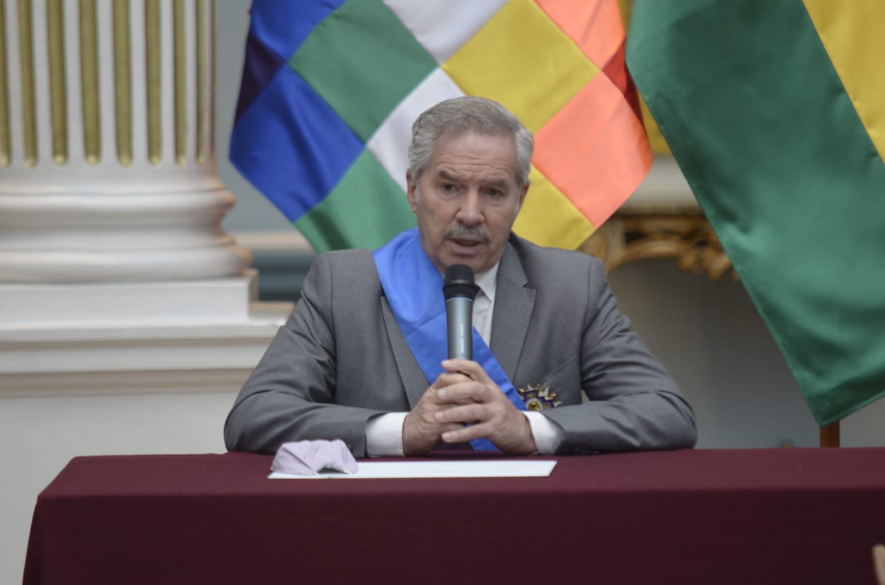 Solá: Bolivia y Argentina quieren tener una cooperación tecnología “muy amplia” para extracción de litio