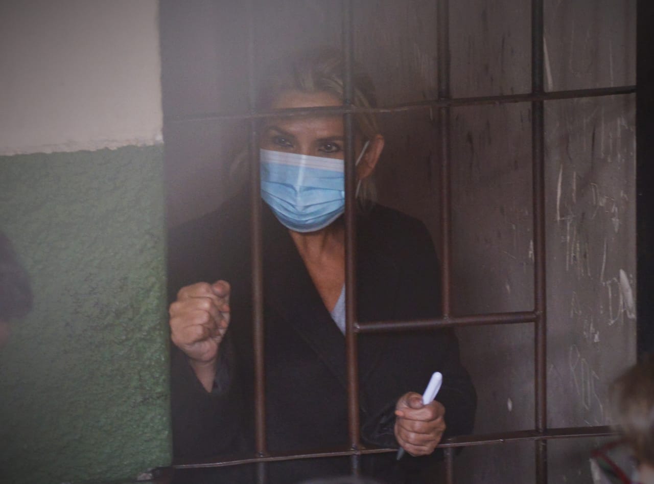 Justicia niega la cesación a la detención preventiva de la expresidenta de facto Jeanine Áñez por el caso golpe de Estado I