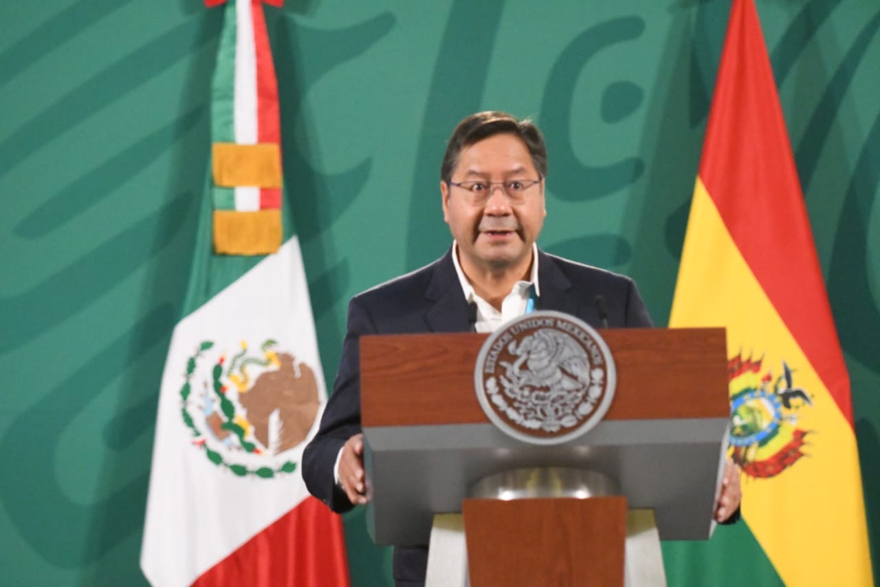 Arce en México: “Presidente López Obrador, recuperamos nuestra democracia y proceso en Bolivia”