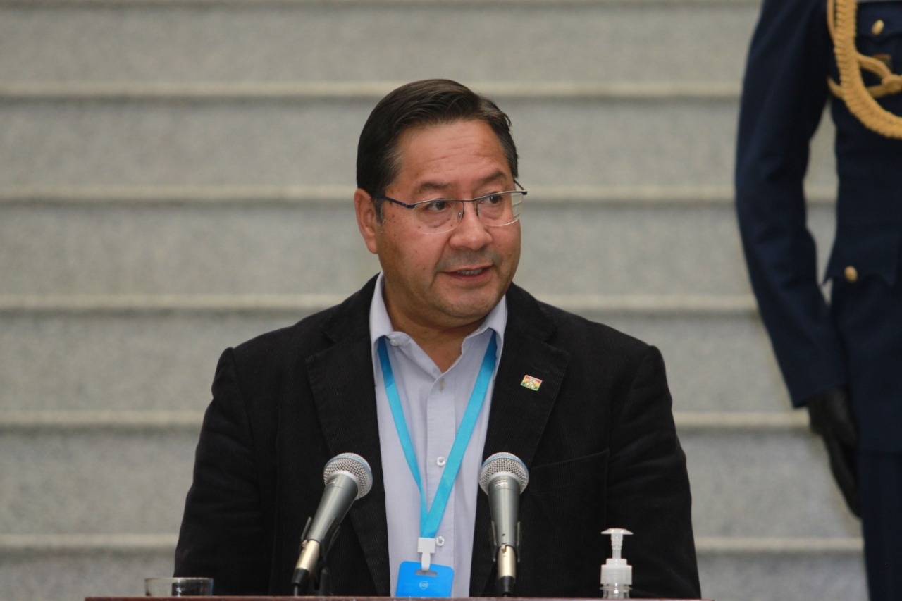 Presidente Arce anuncia campaña internacional para denunciar el golpe de Estado y asumir acciones contra Almagro