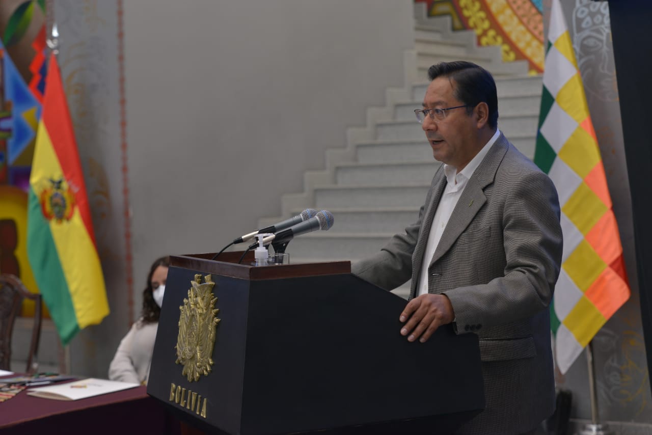 Presidente Arce esperará su turno para vacunarse contra el COVID-19