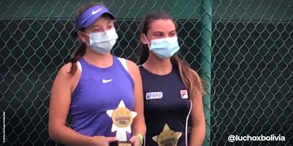 Presidente felicita a las bolivianas Trigosso y Velasco por lograr máximos títulos en torneo de tenis en Ecuador