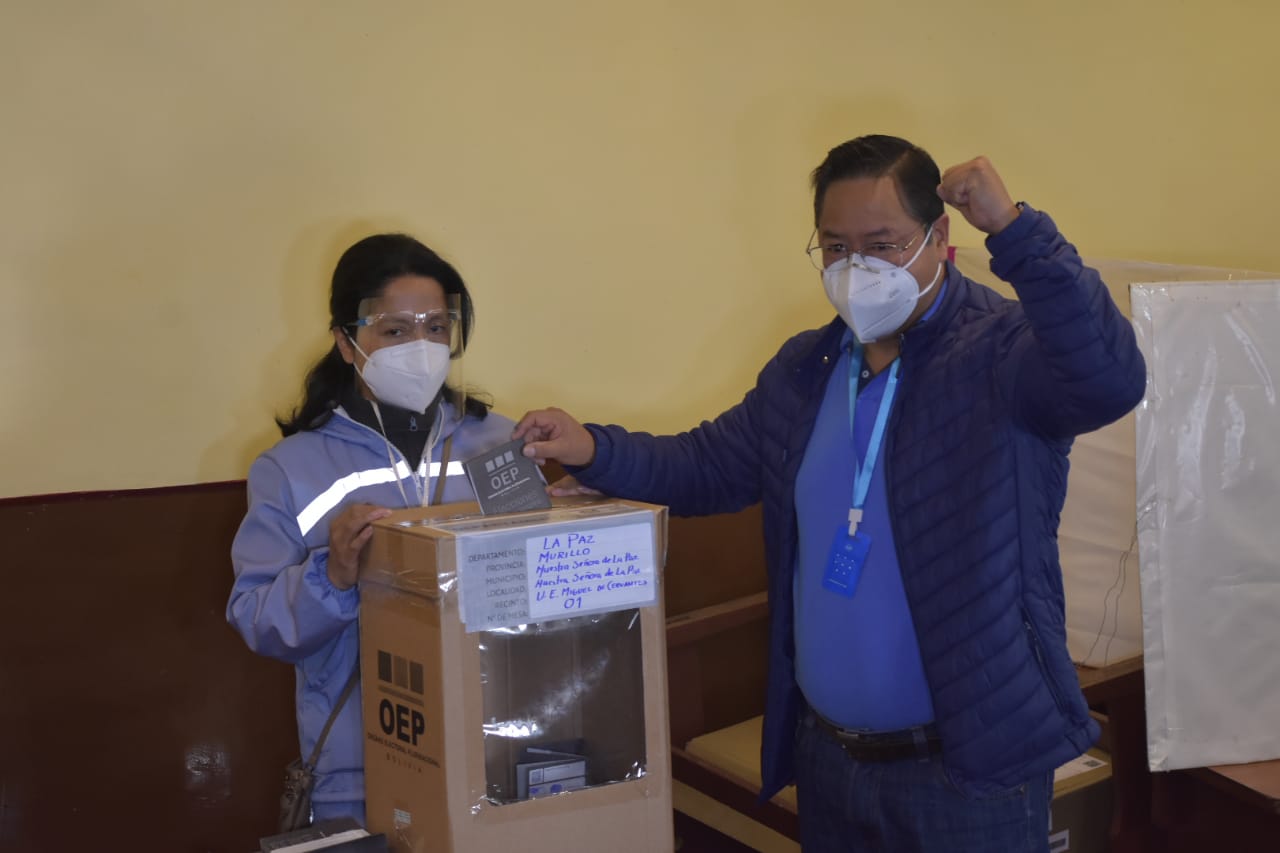 Presidente Arce relieva la vocación democrática de Bolivia y América Latina para resolver sus diferencias mediante el voto