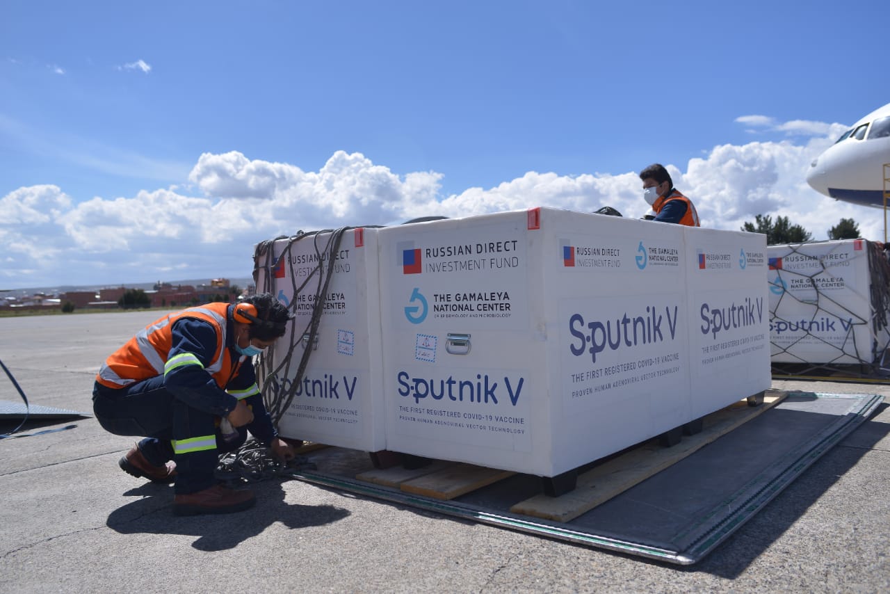 Bolivia ya adquirió más de un millón de dosis de vacunas contra el coronavirus