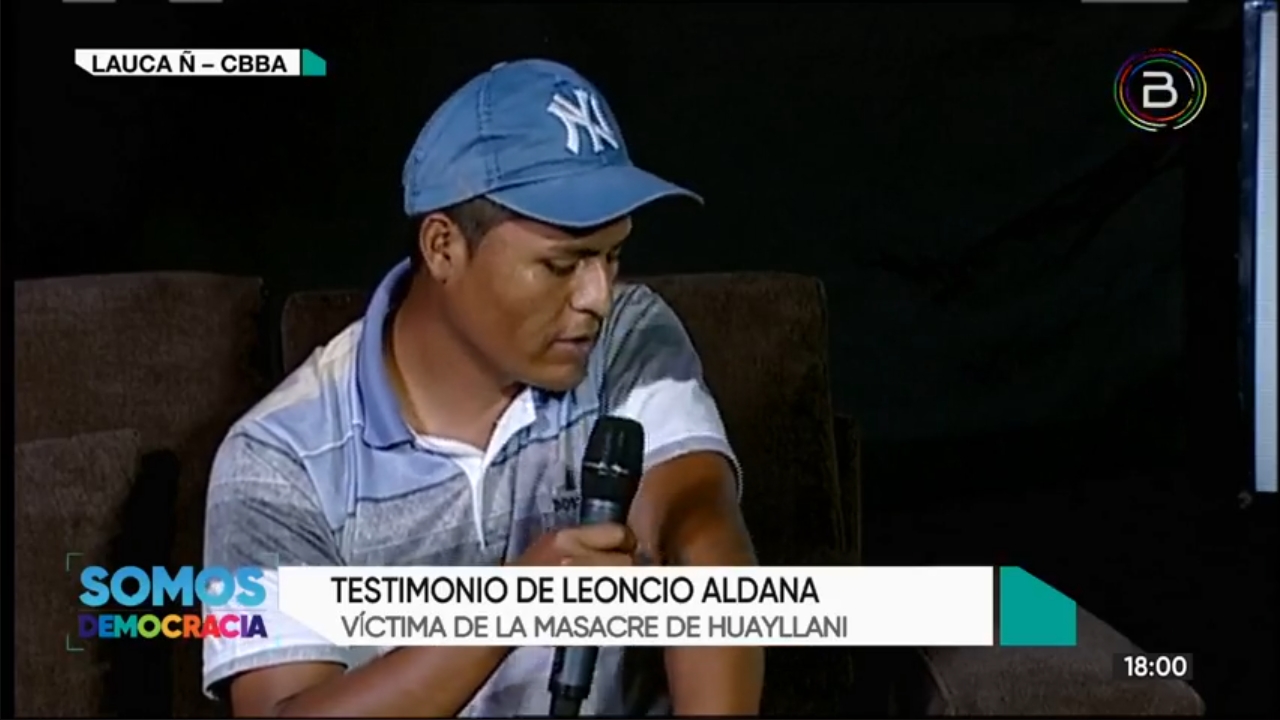 Leoncio Aldana: “Me indigna que las exautoridades hayan dicho que nos disparamos entre nosotros”
