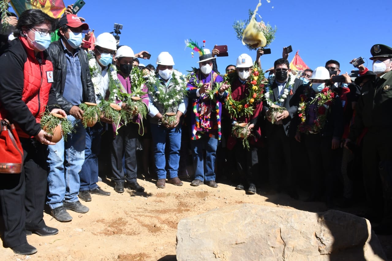 Zonas altas de Sucre se beneficiarán con plantas de trasvase y potabilizadora de agua por más de Bs 21 millones