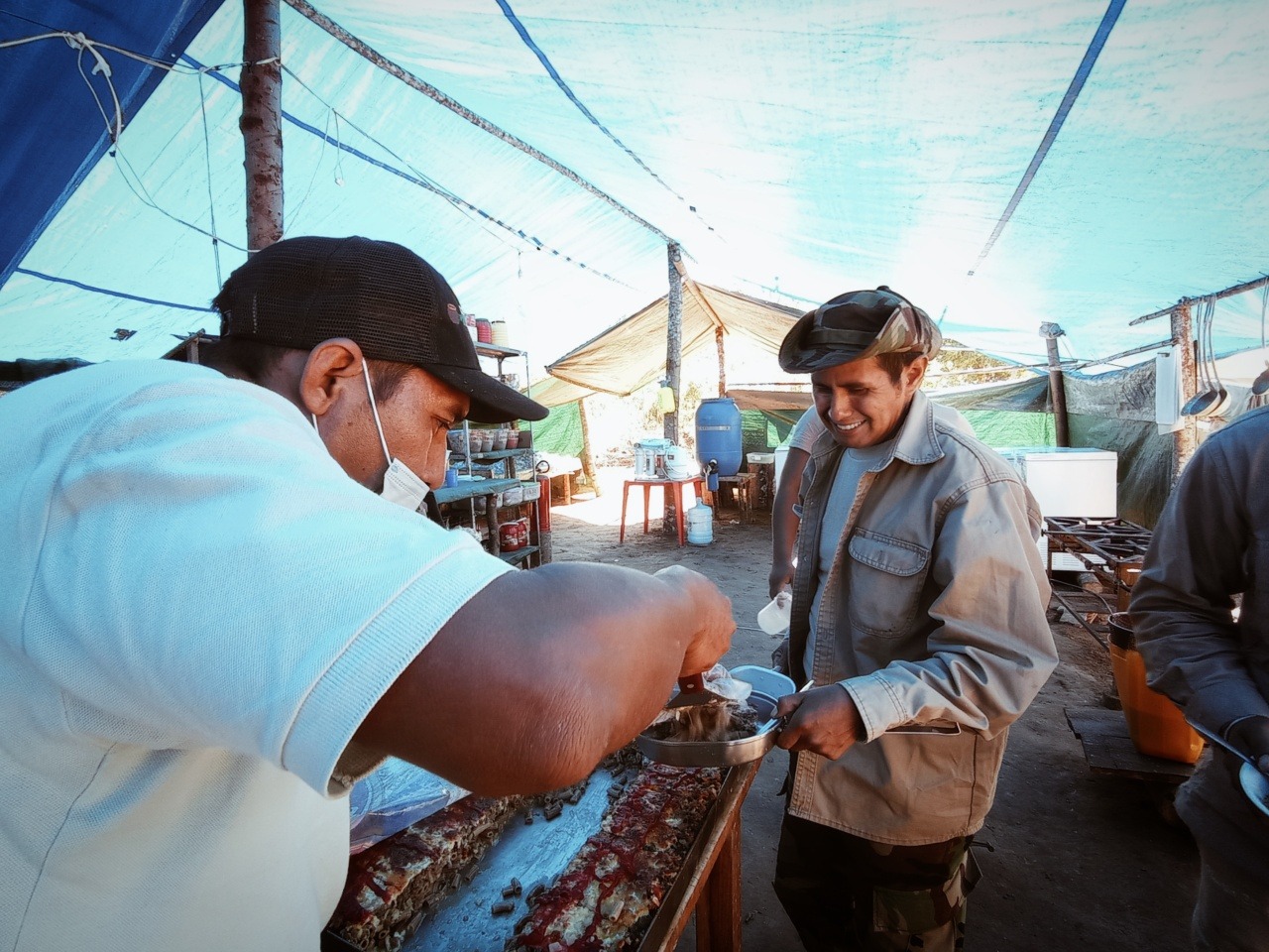 Diprevcon inspecciona alimentación de campamentos de Fuerzas de Tarea Conjunta del trópico cochabambino