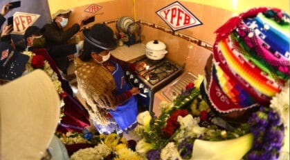 Inauguran sistema de distribución de gas natural en beneficio de 3.295 habitantes en Lahuachaca