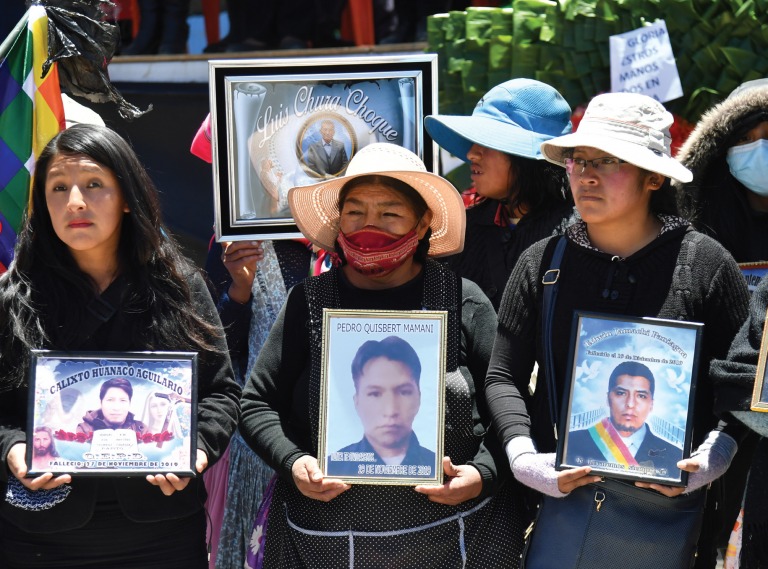 Familiares de las víctimas de Senkata exigen justicia y que se identifique a los autores intelectuales