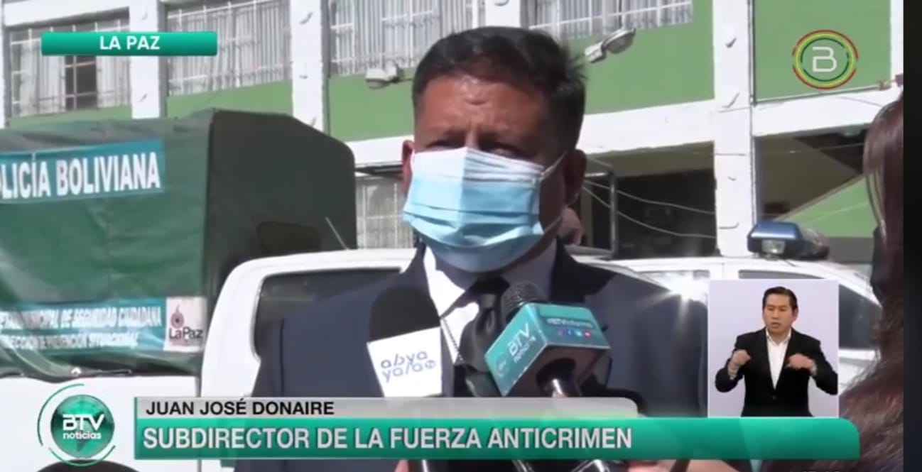 Aprehenden a dos extranjeros por tentativa de robo agravado en La Paz