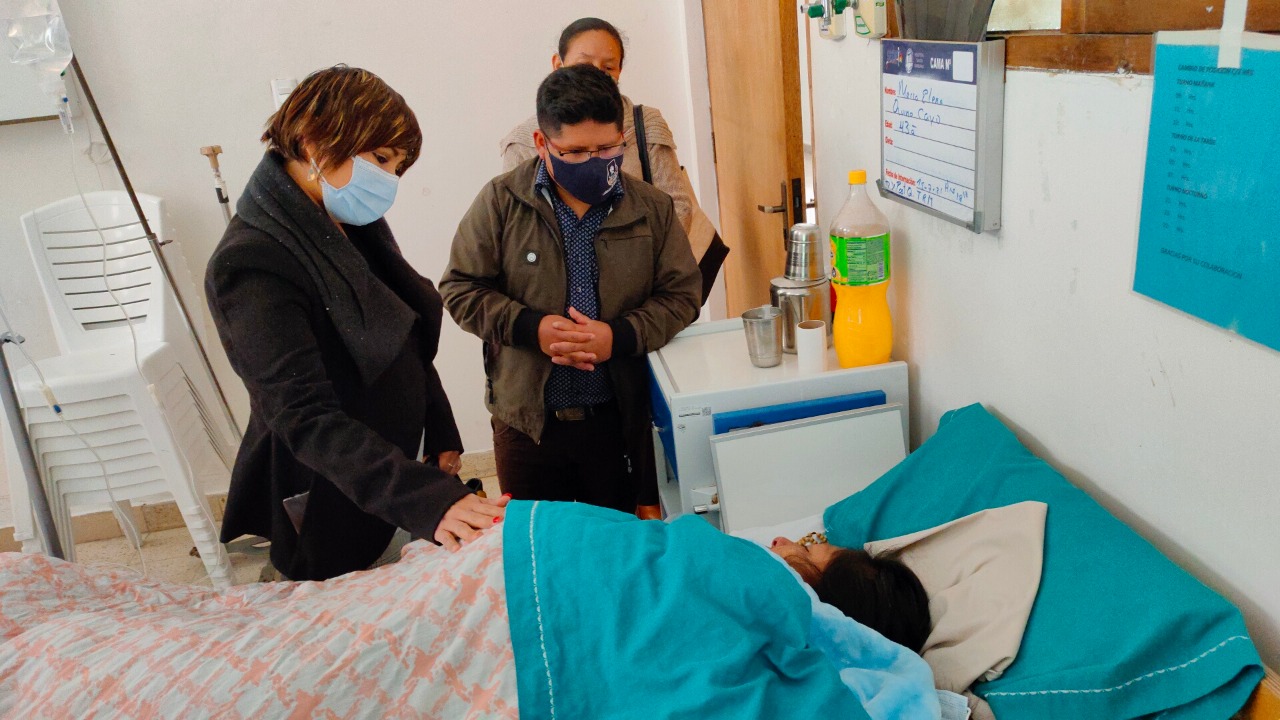 Lotería brindará ayuda a heridos del accidente de tránsito ocurrido en la ruta Potolo - Sucre